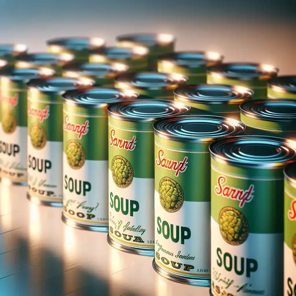Andy Warhol’un Campbell Çorba Kutuları