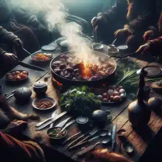 Eskilerden Gelen Gelenekler Göçebe Yemek Kültürü