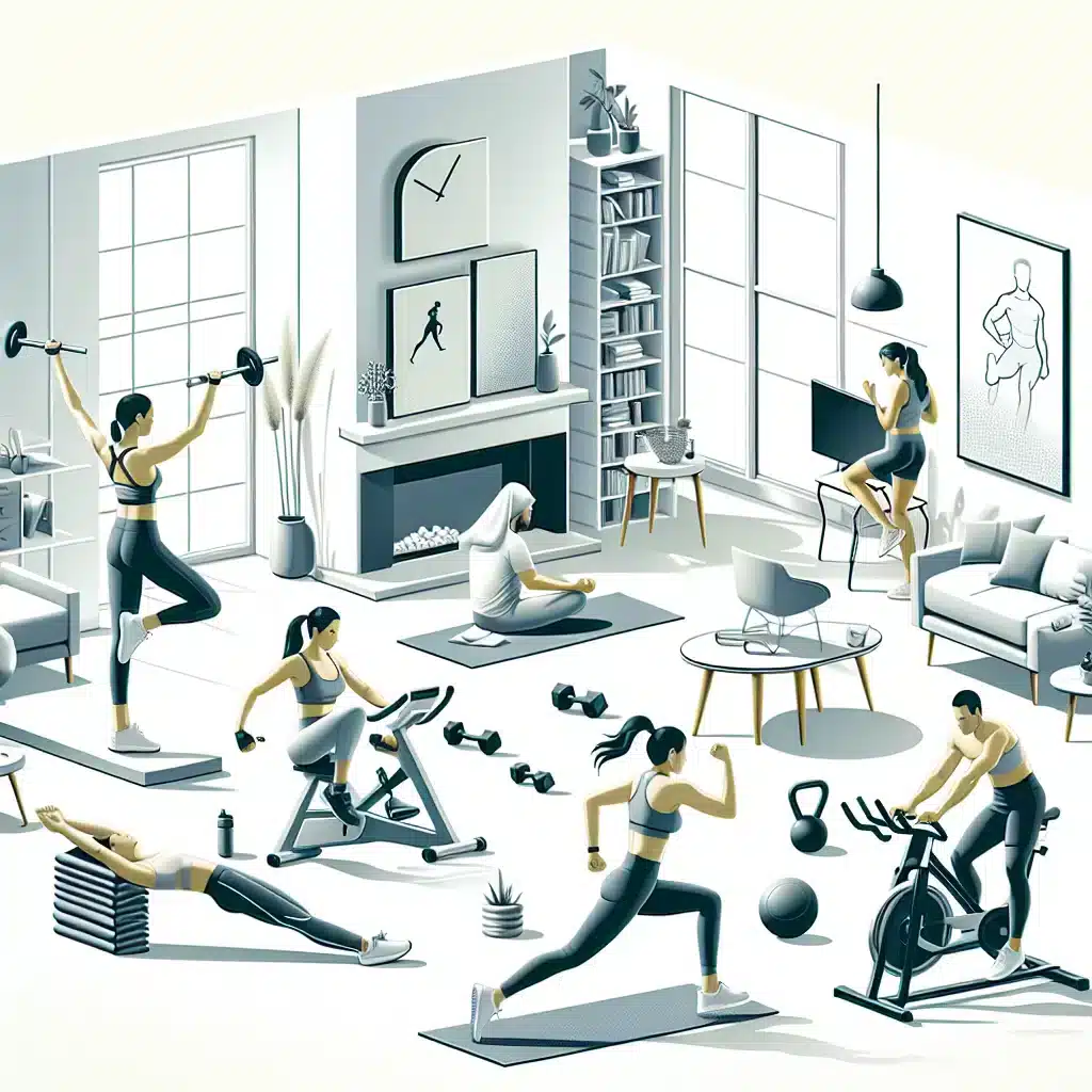 Evde Egzersiz Rutinleri: Formda Kalmanın Kolay Yolları