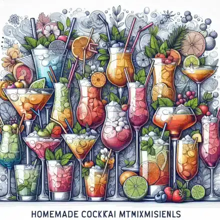 Evde Kendi Kokteyl Karışımları: Klasik Tariflerin Modern Twistleri