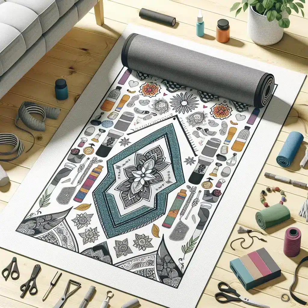 Evde Kendi Yoga Matı Tasarımı: Kişiselleştirilmiş Aksesuarlar