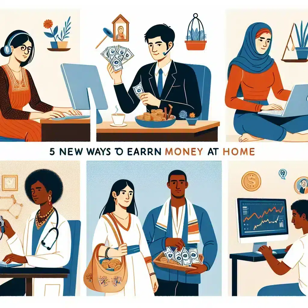 Evde Para Kazanmanın 5 Yeni Yolu