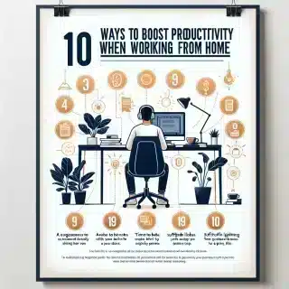 Evden Çalışırken Verimliliği Katlamanın 10 Yolu