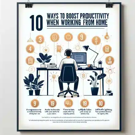 Evden Çalışırken Verimliliği Katlamanın 10 Yolu