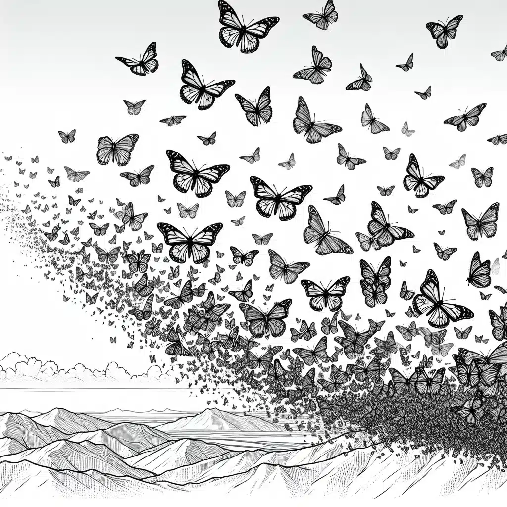 Hayvan Göçleri: Monarch Kelebeklerinin Binlerce Kilometrelik Yolculuğu