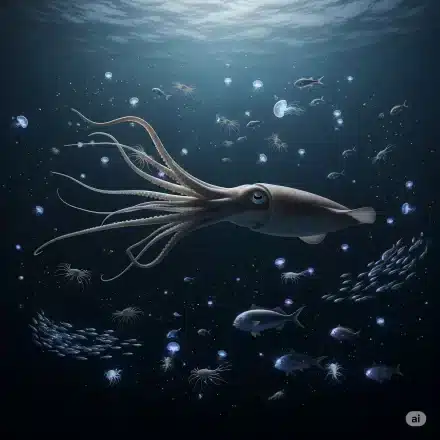 Okyanusun Derinliklerindeki Biyolojik Harikalar: Dev Kalamarların Yaşamı