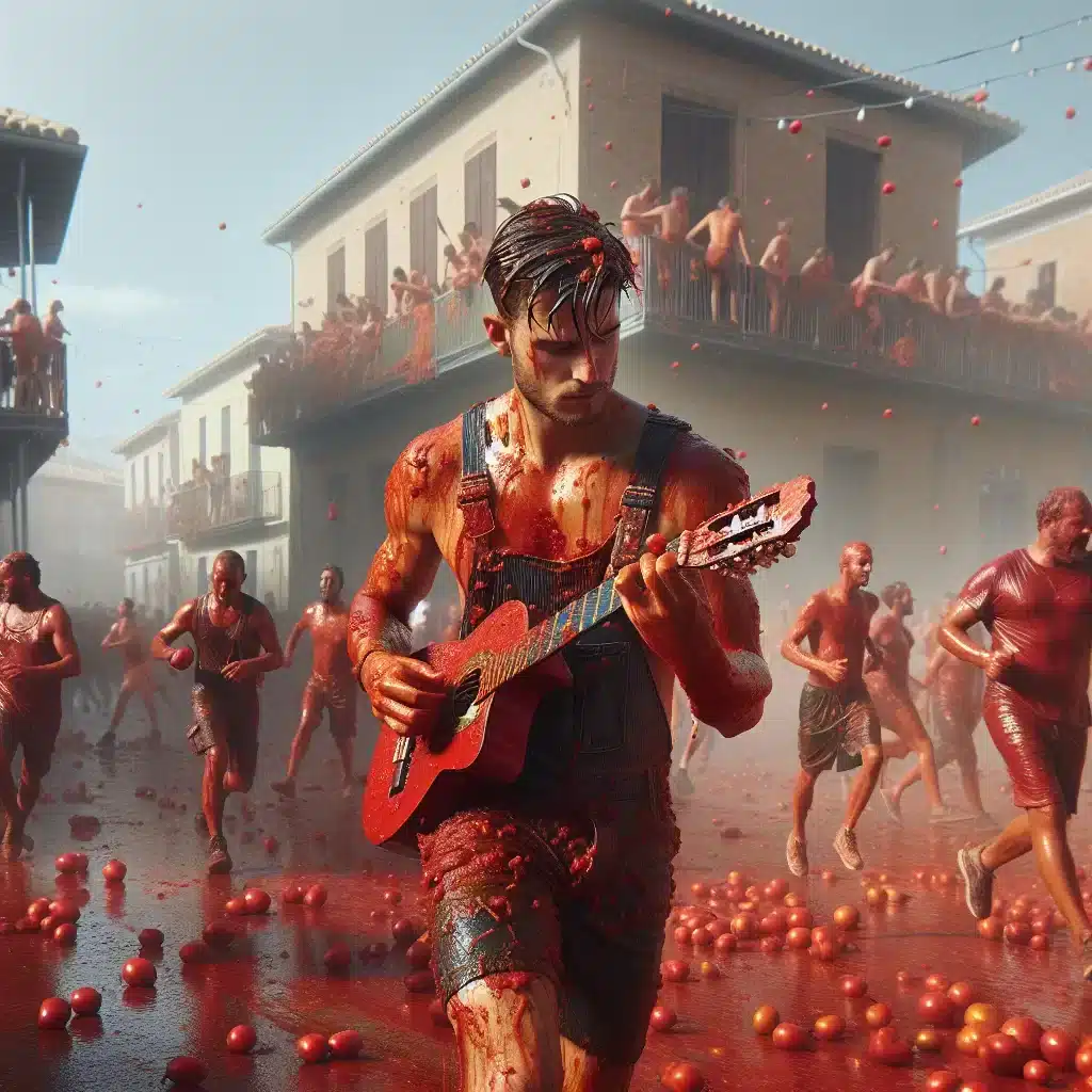 İspanya’nın La Tomatina Festivali