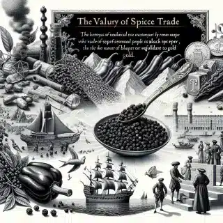 Tarihi Baharat Ticaretinin Etkileri: Karabiberin Altın Değeri