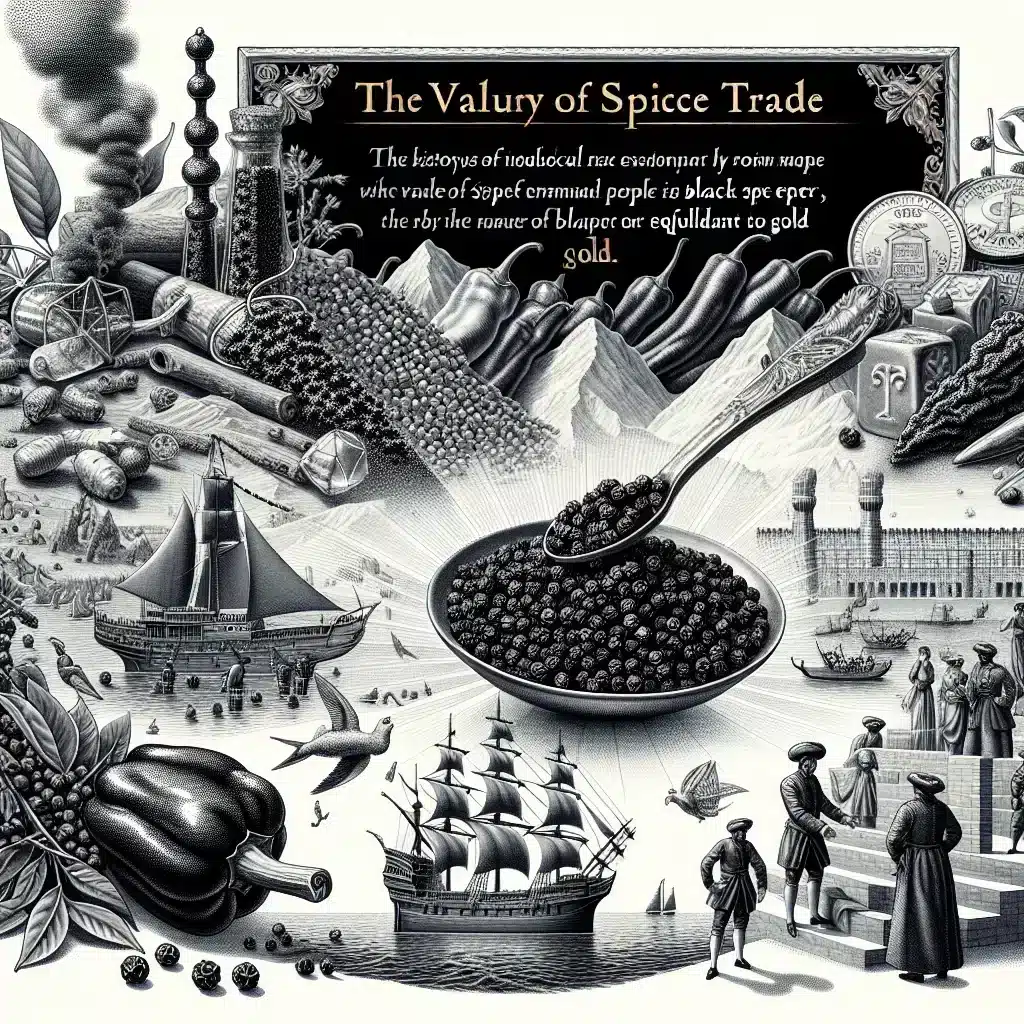 Tarihi Baharat Ticaretinin Etkileri: Karabiberin Altın Değeri