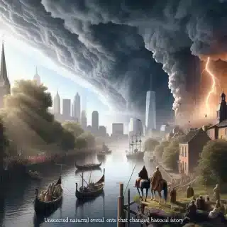 Tarihi Olayları Değiştiren Beklenmedik Doğa Olayları
