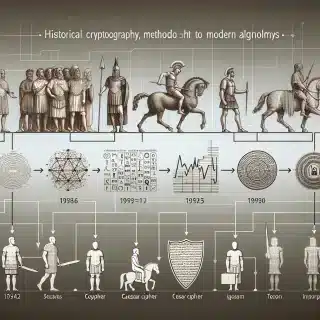 Tarihi Şifreleme Yöntemleri: Caesar Şifresinden Modern Algoritmalara