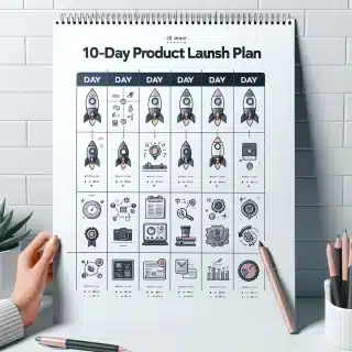 Ürün Lansmanı İçin 10 Günlük Plan Şablonu