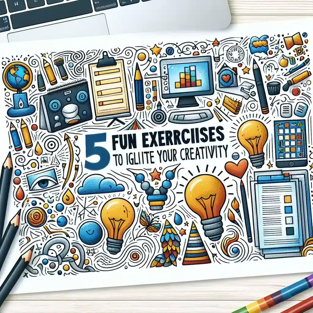 Yaratıcılığınızı Ateşleyecek 5 Eğlenceli Egzersiz