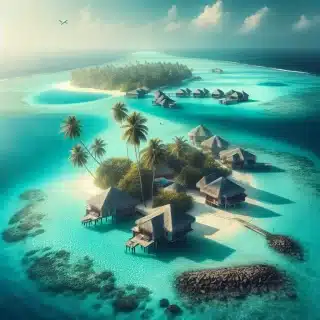 Baa Atolü ve Veligandu’nun Turkuaz Suları