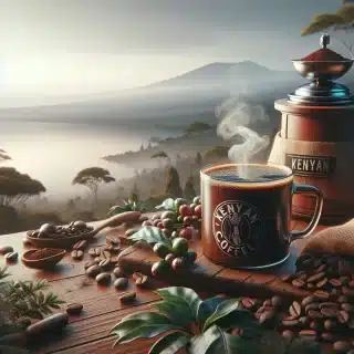 Kenya Kahvesi Canlı ve Asidik