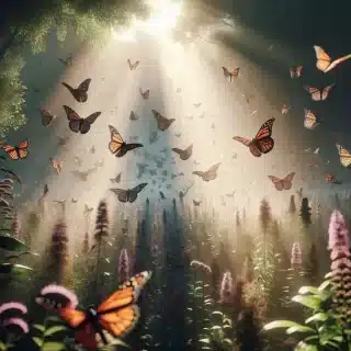 Monarch Kelebeklerinin Muhteşem Göçü