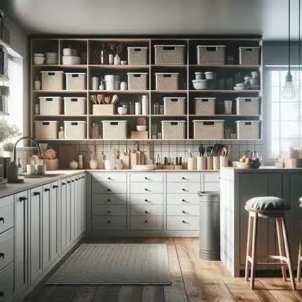 Küçük Mutfakta Büyük Depolama Çözümleri