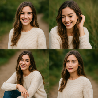 Kamera Önünde Rahat Pozlar