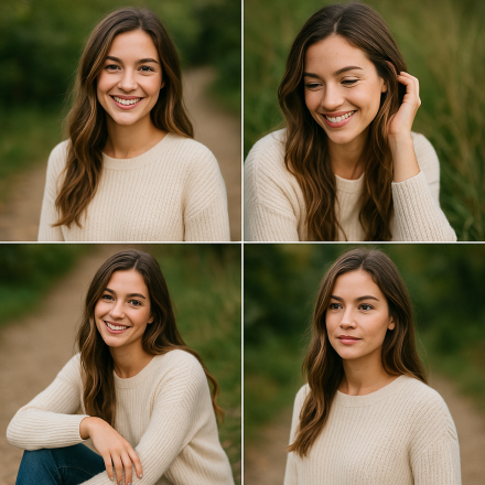 Kamera Önünde Rahat Pozlar